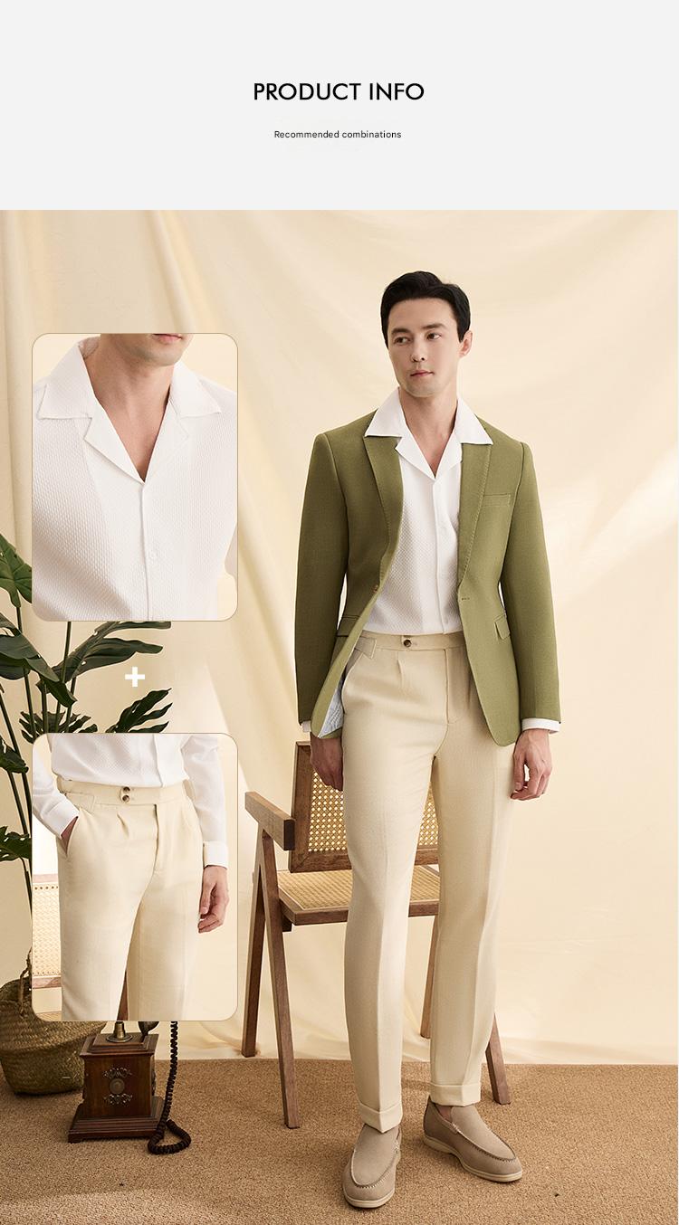 MONSEN Suitory Half-Lined & Breathable K-Style Blazer in Performance Blend product image