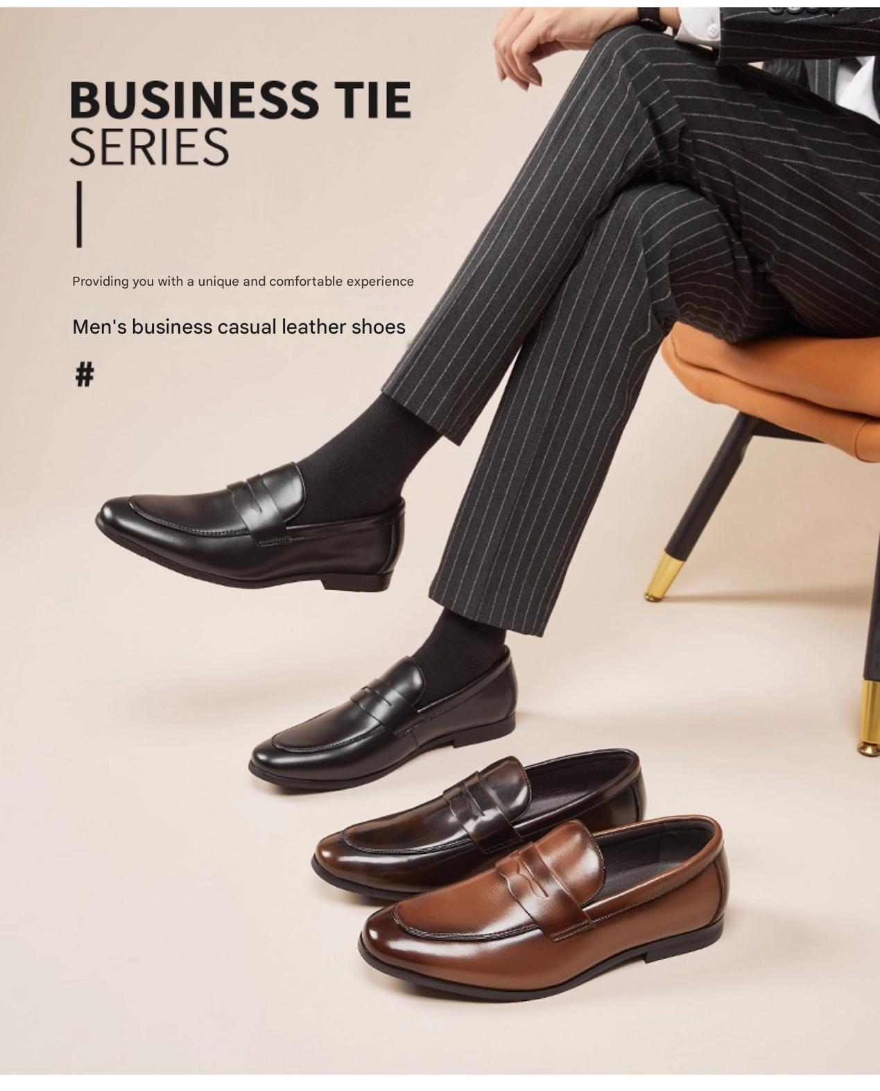 MONSEN Suitory Round Toe Slip-On Loafers in Denim product image