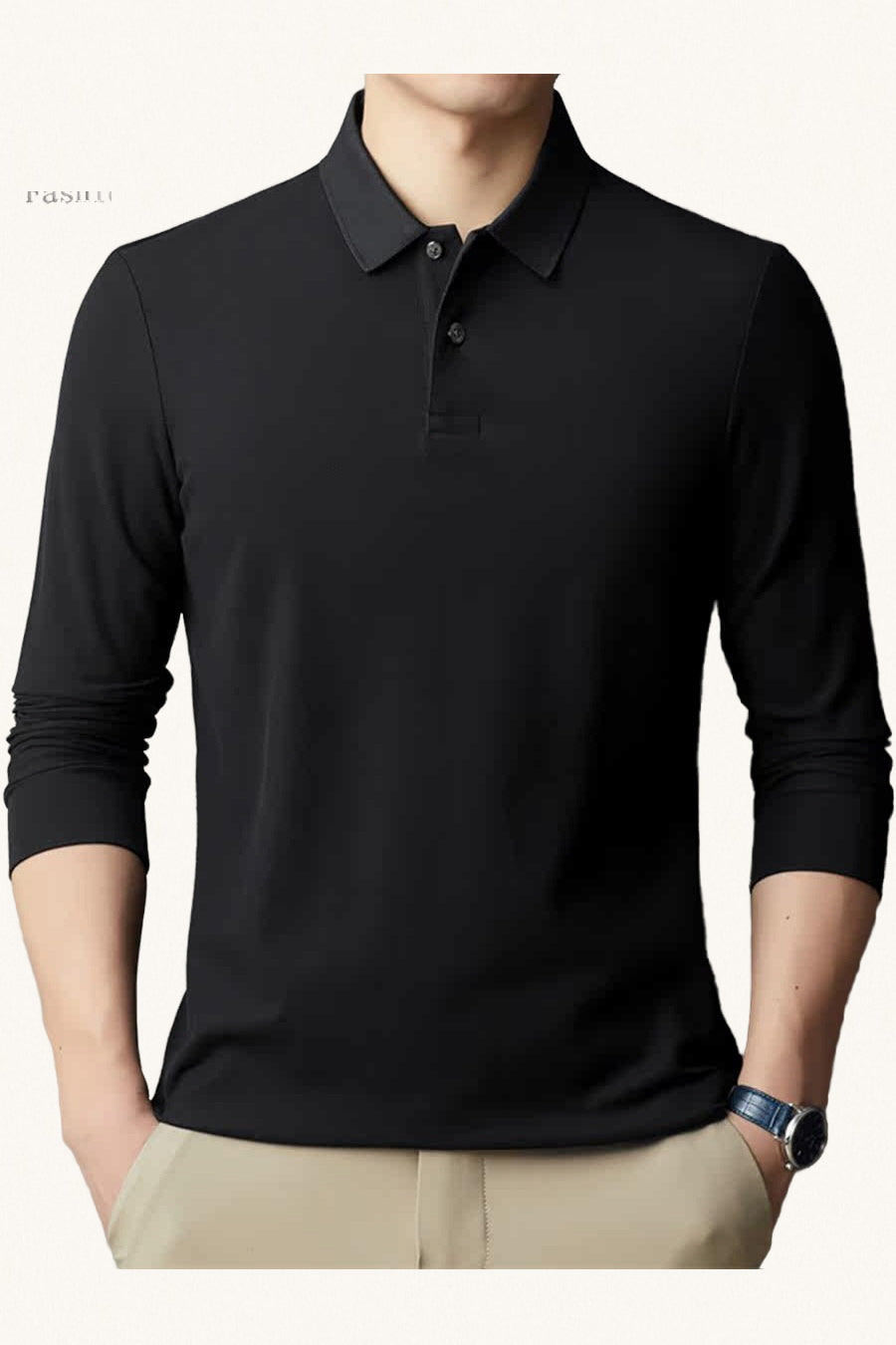 MONSEN Suitory 100% Cotton Relaxed Fit Polo product image