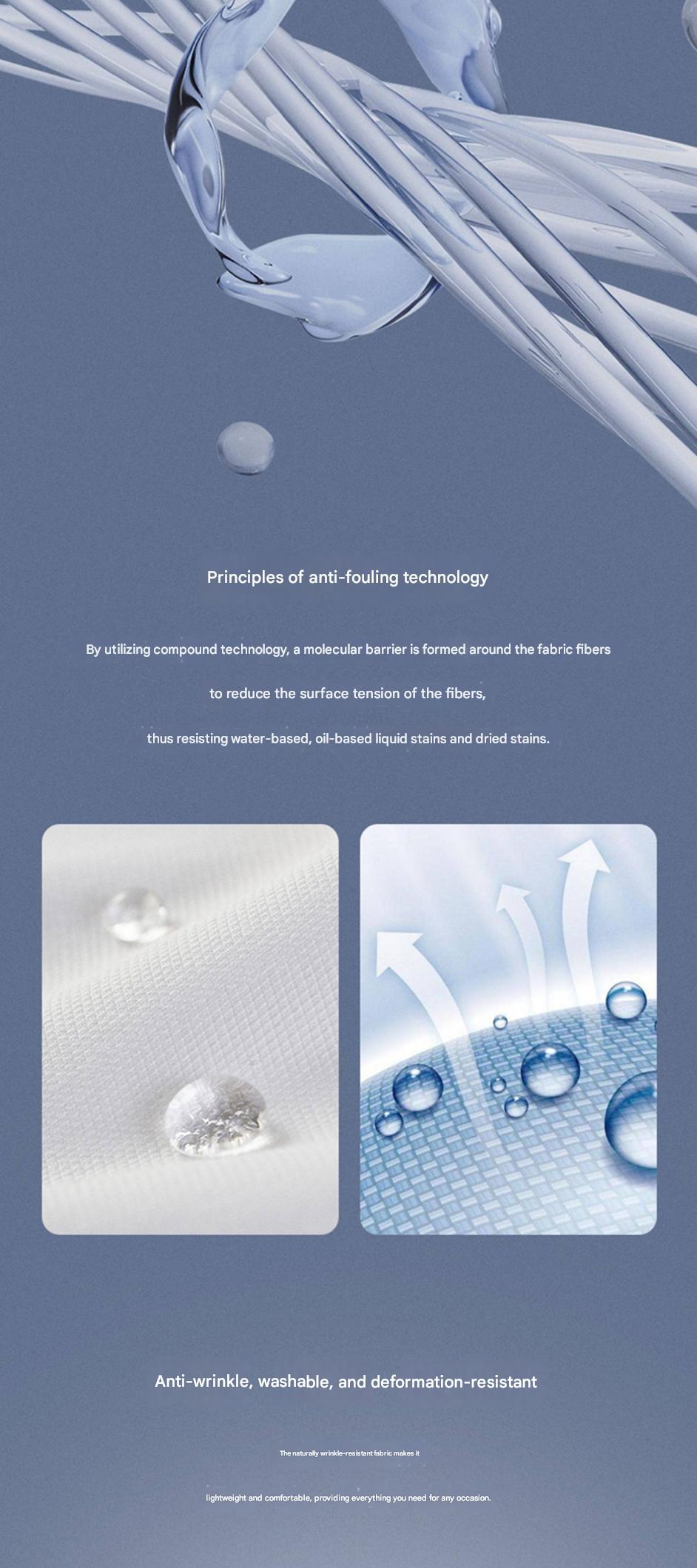 MONSEN Suitory Triple-Protection Water-Repellent Dress Shirt in Bamboo Blend product image