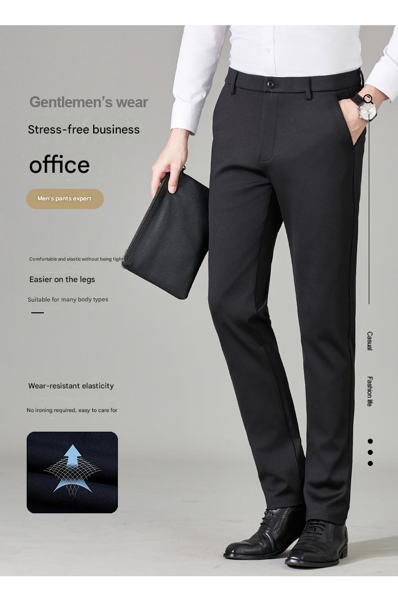 Free-Ironing Stretch Trousers