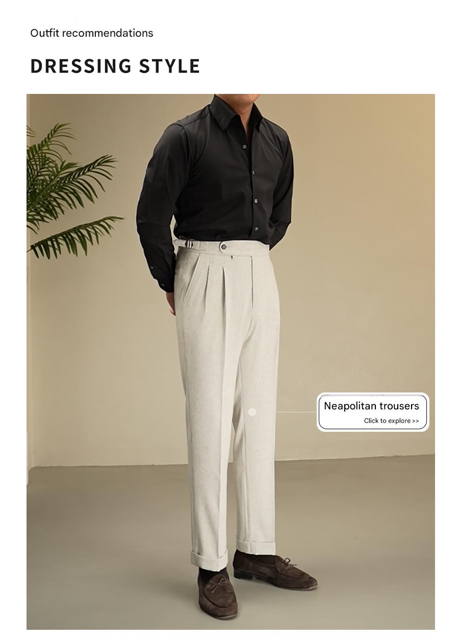 MONSEN Suitory Italian Wrinkle-Free, Slim Fit Shirt in Performance Blend product image