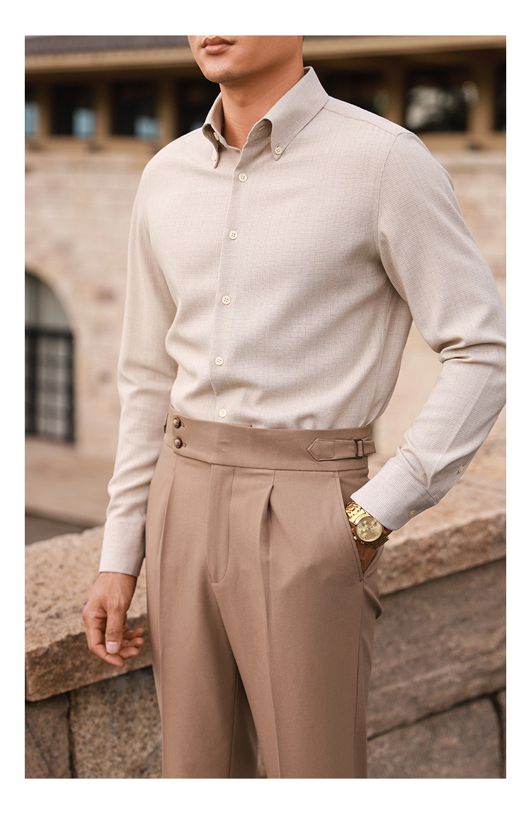 Stretch Micro-Check Shirt