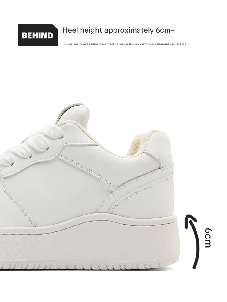 MONSEN Suitory Breathable Height-Boost Sneakers in Linen product image
