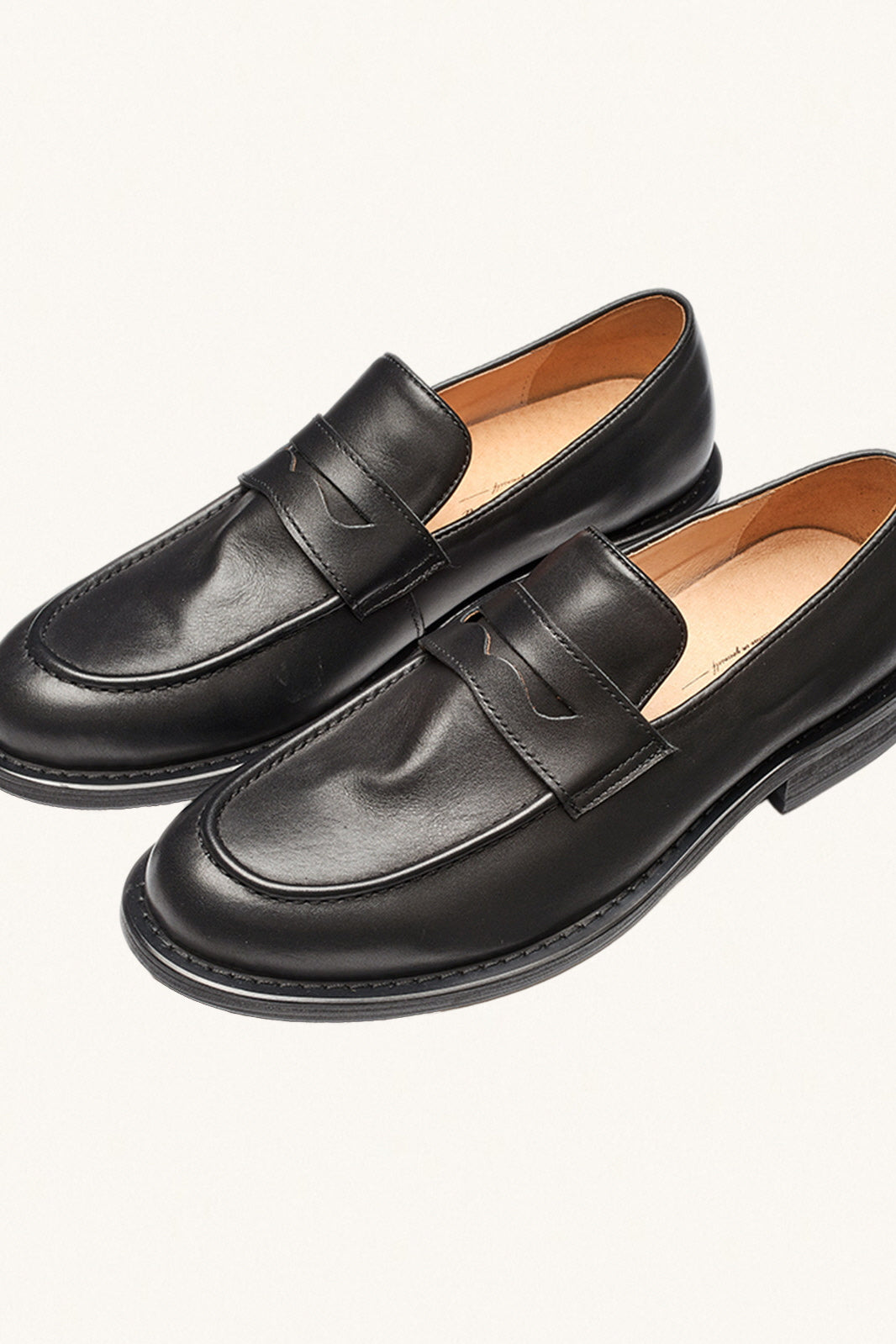 MONSEN Suitory British-Style Genuine Leather Loafers product image