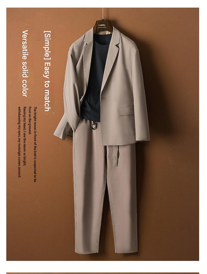 MONSEN Suitory High-Drape Relaxed Blazer in Performance Blend product image