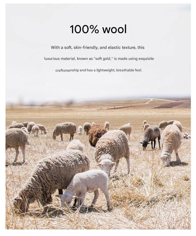 100% Wool Crewneck Sweater