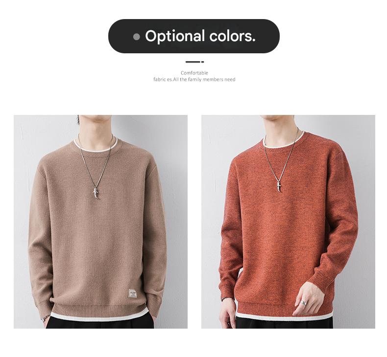 Lightweight Wool Crewneck Sweater