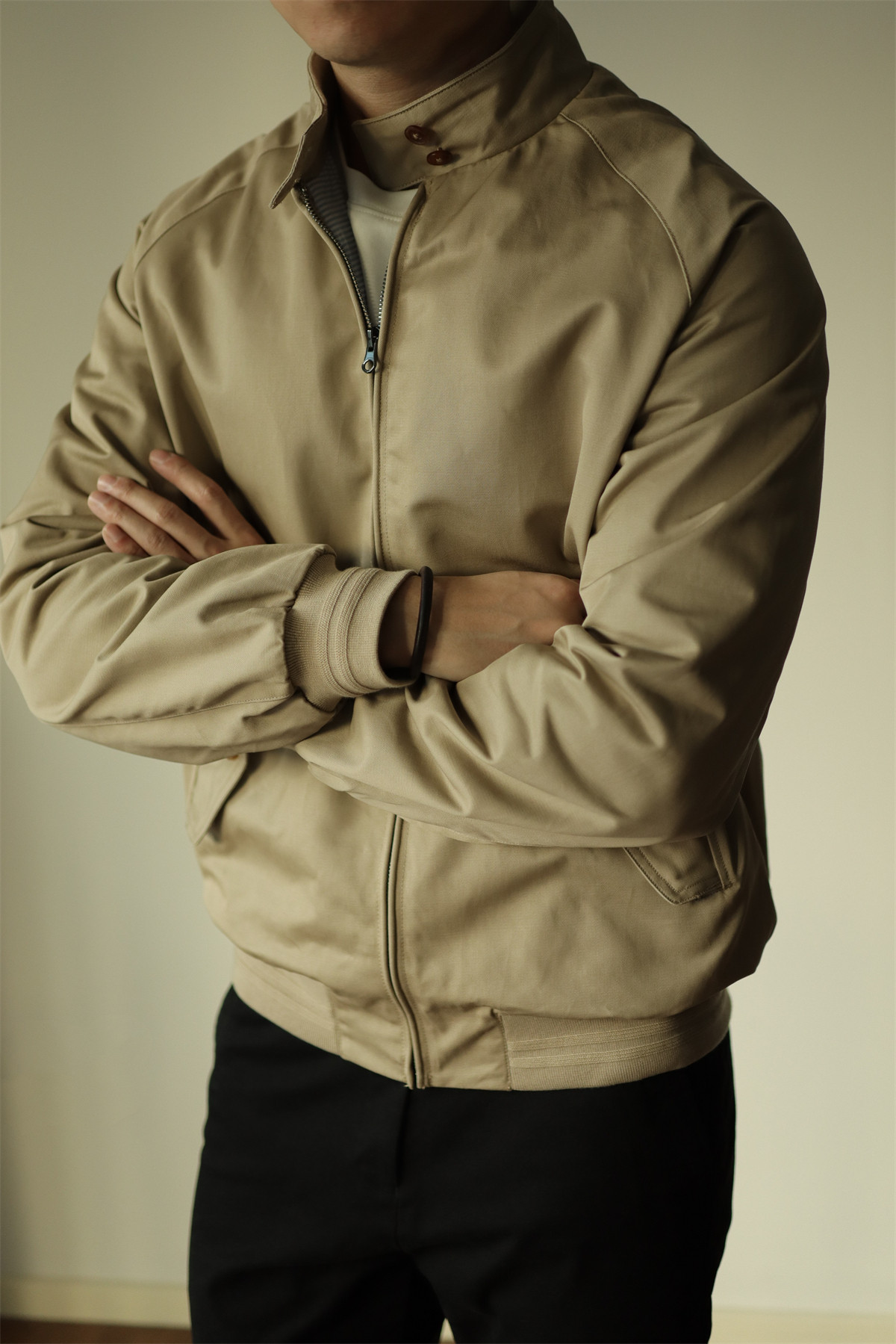 MONSEN Suitory Classic Harrington Outerwear Jacket in Cotton product image