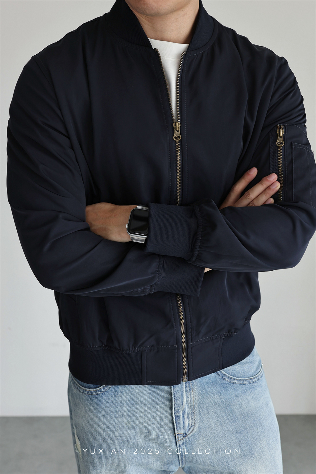 MONSEN Suitory Lightweight MA-1 Flight Jacket in Performance Blend product image