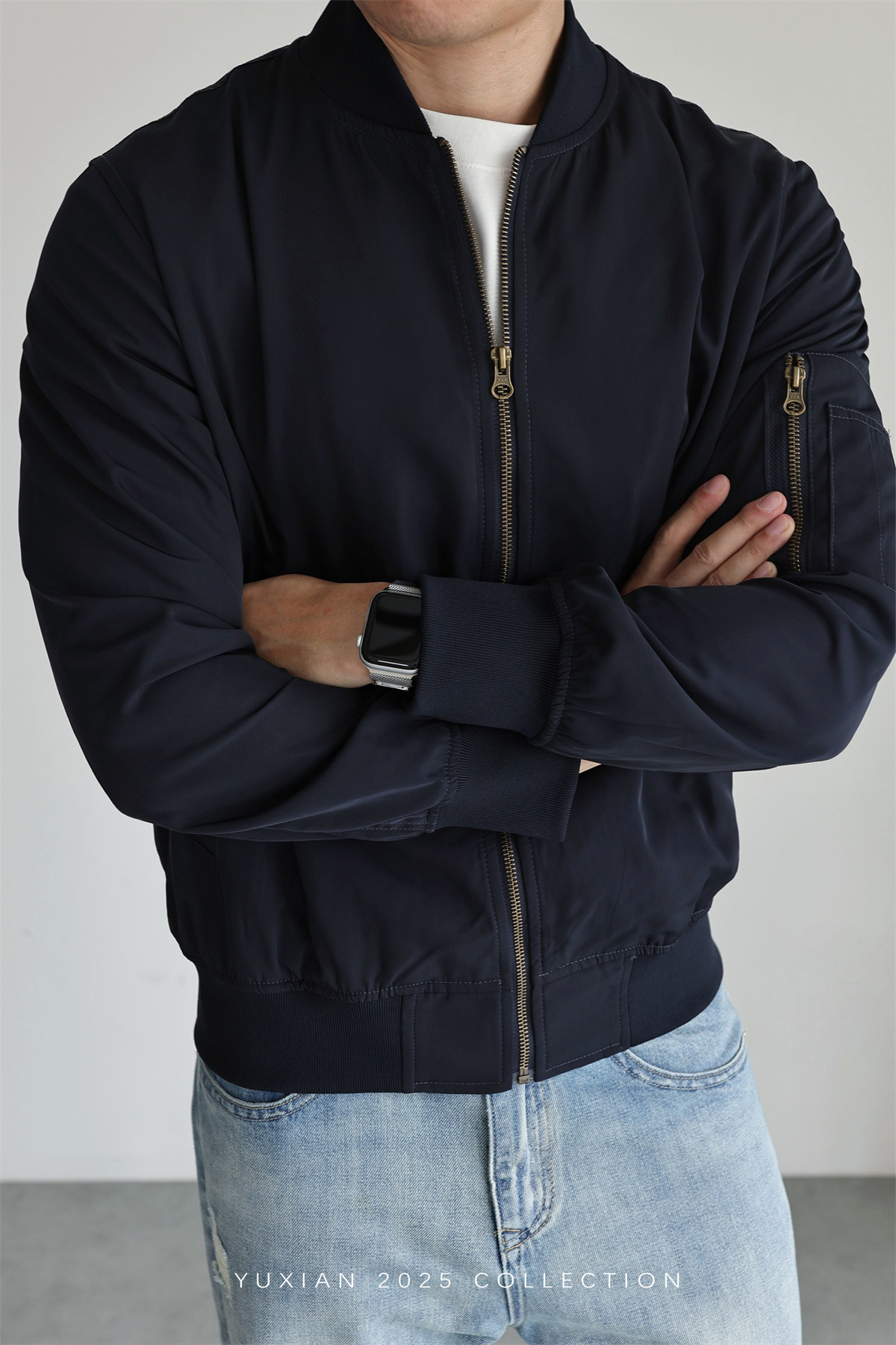 MONSEN Suitory Lightweight MA-1 Flight Jacket in Performance Blend product image
