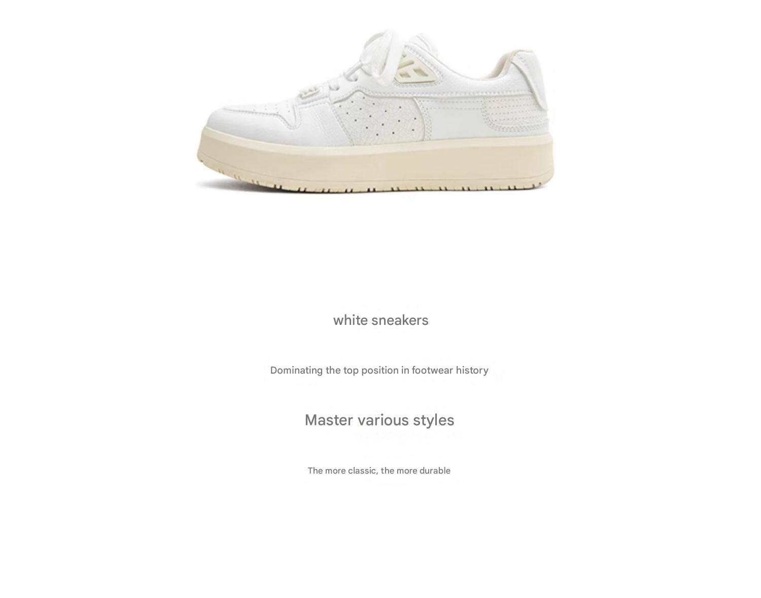 MONSEN Suitory Icy Soda Platform Sneakers in Denim product image