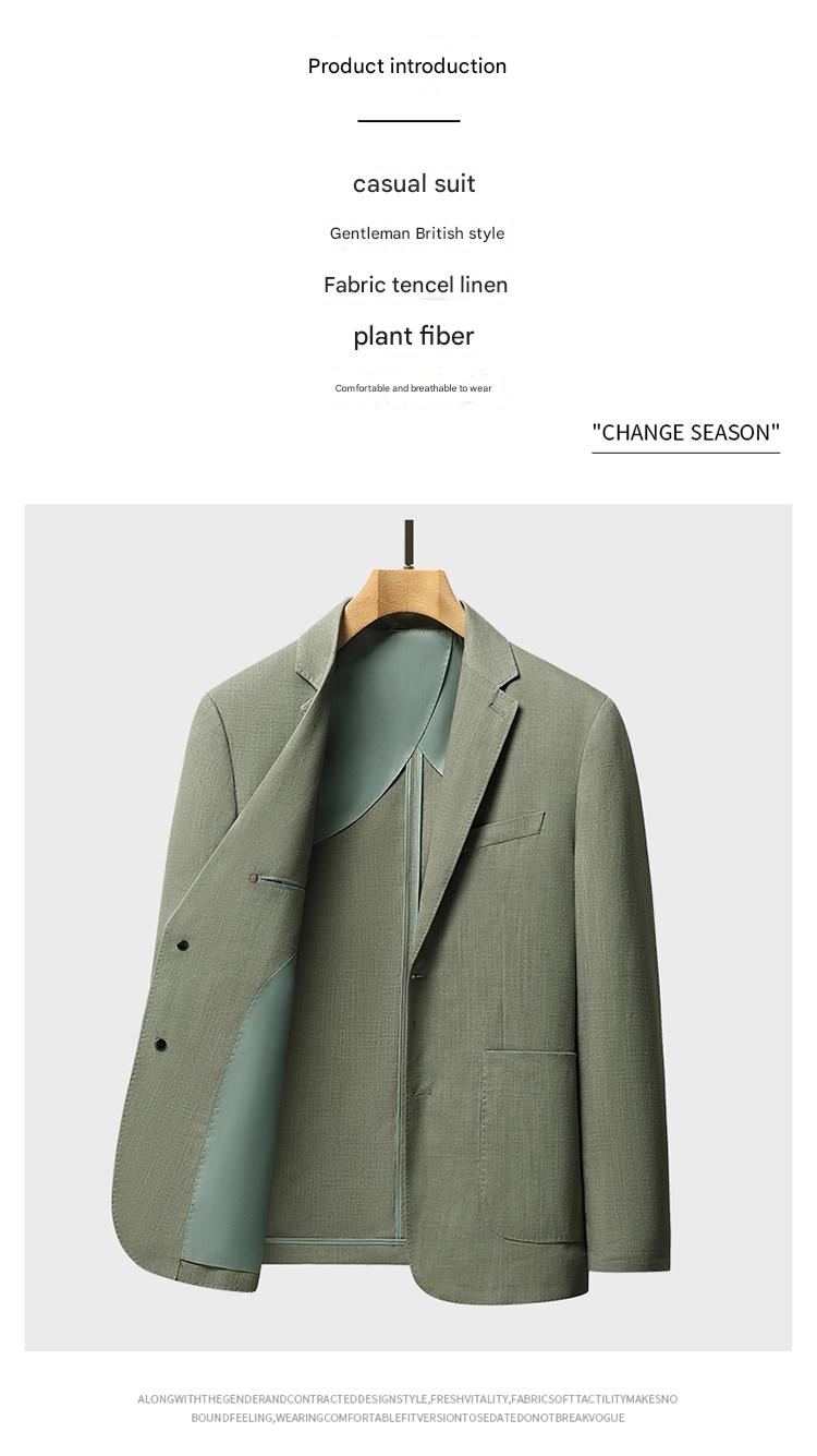 MONSEN Suitory Tencel-Linen Lightweight Blazer product image