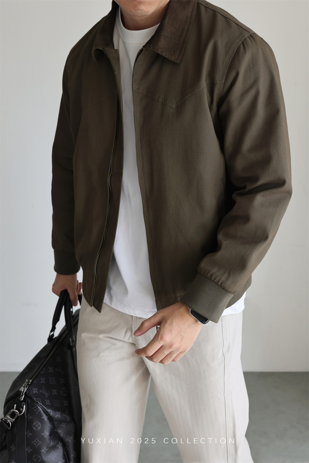 MONSEN Suitory Washed Cotton Twill Jacket product image