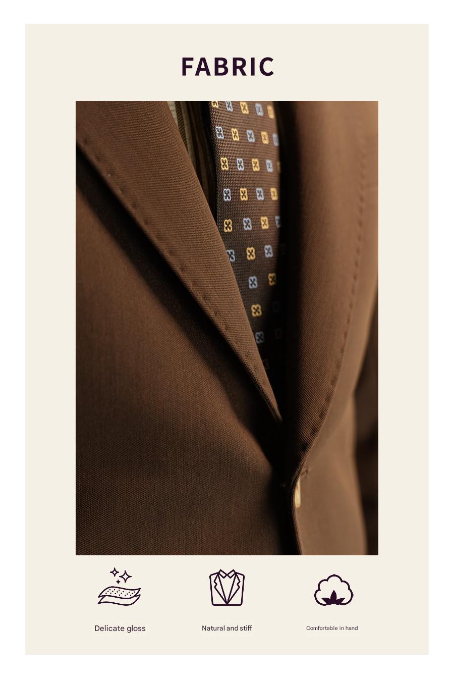 MONSEN Suitory Neapolitan Wrinkle-Resistant Suit in Performance Blend product image