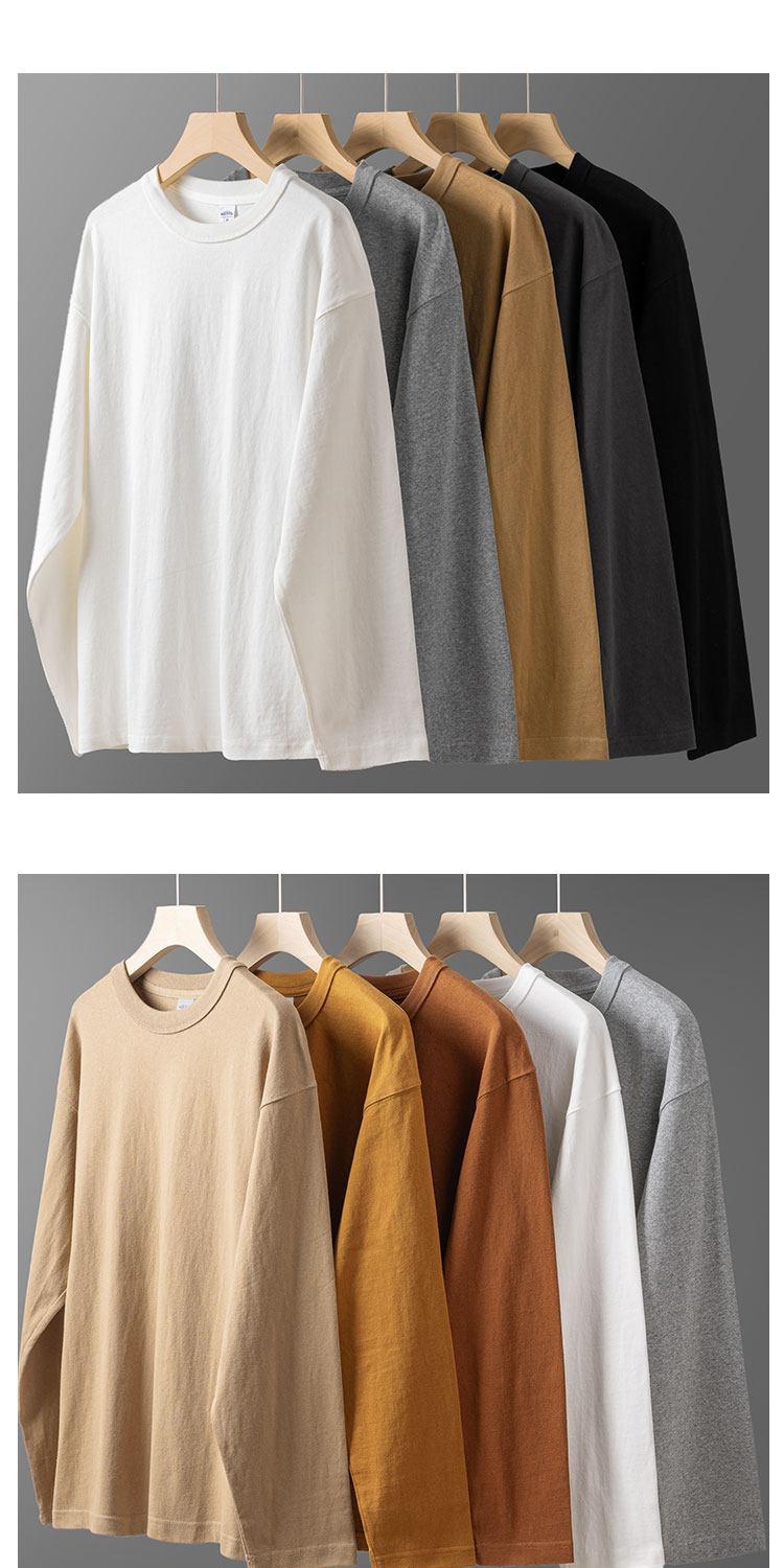 MONSEN Suitory Cotton Long Sleeve T-Shirt | Unisex product image