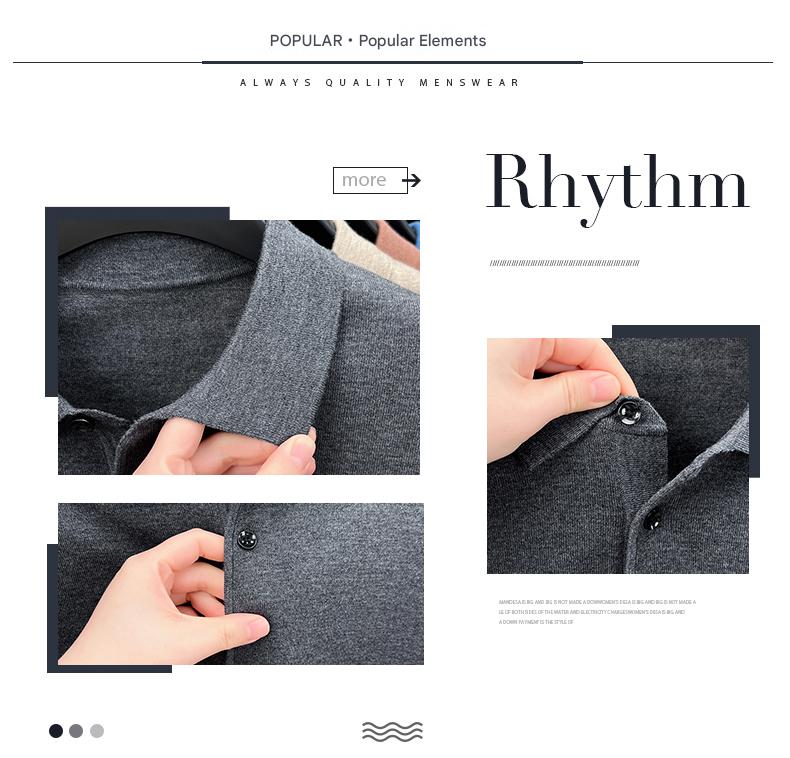 MONSEN Suitory 100% Cashmere Polo Knit product image
