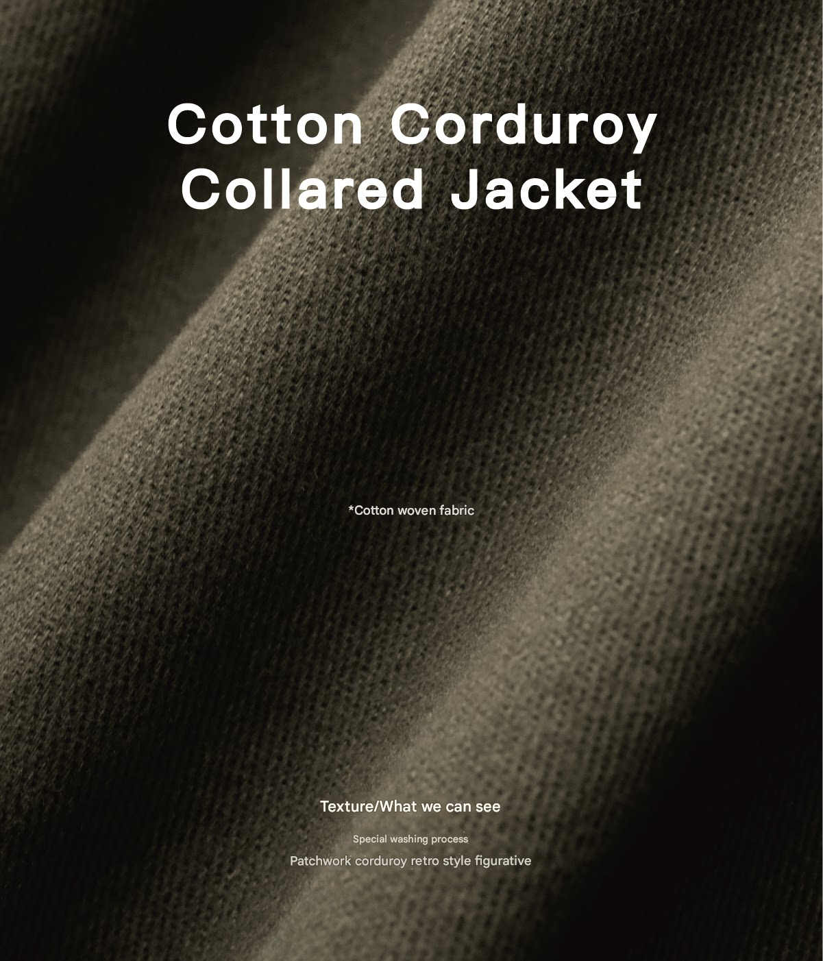 MONSEN Suitory Washed Cotton Twill Jacket product image
