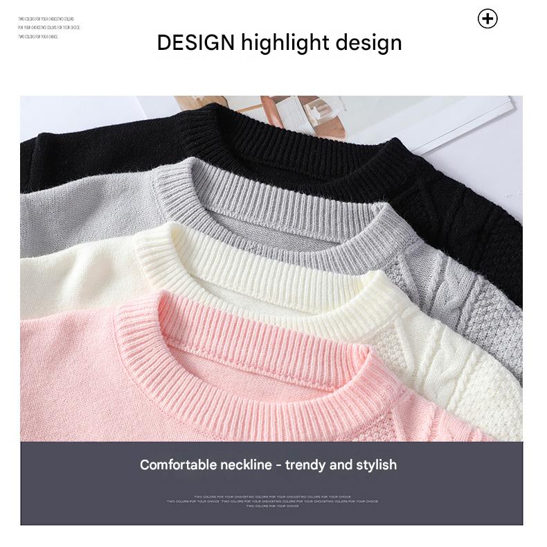 Lazy-Slim Cable Sweater