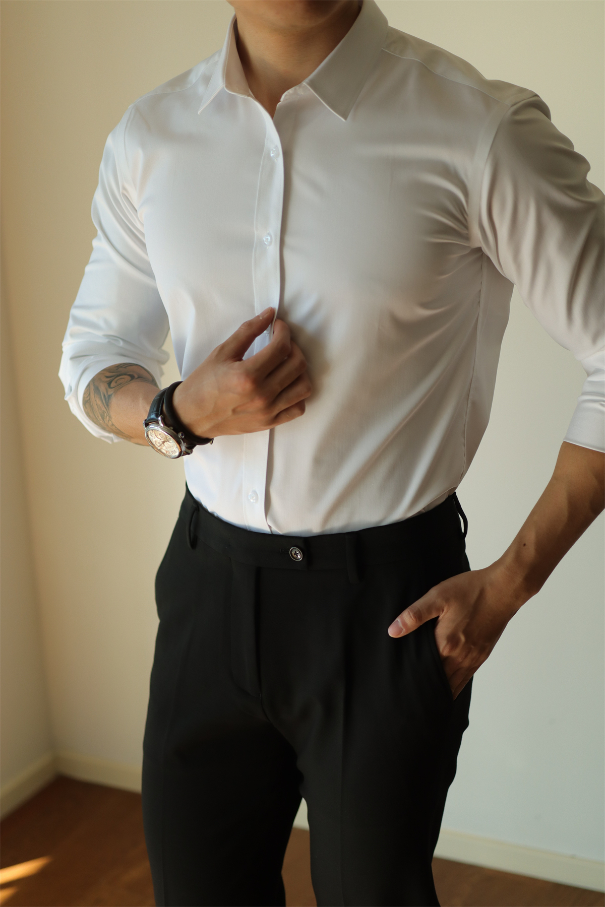 Anti-Wrinkle Non-Iron Shirt