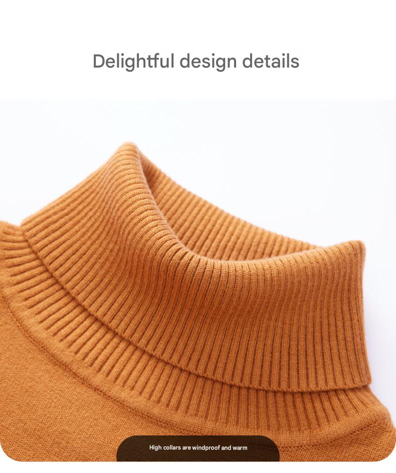 Slim Clean turtleneck sweater
