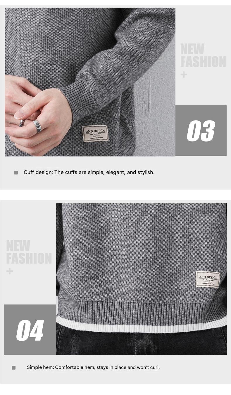 Lightweight Wool Crewneck Sweater