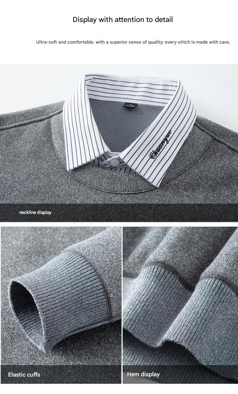 Fake Two-Piece Sweater