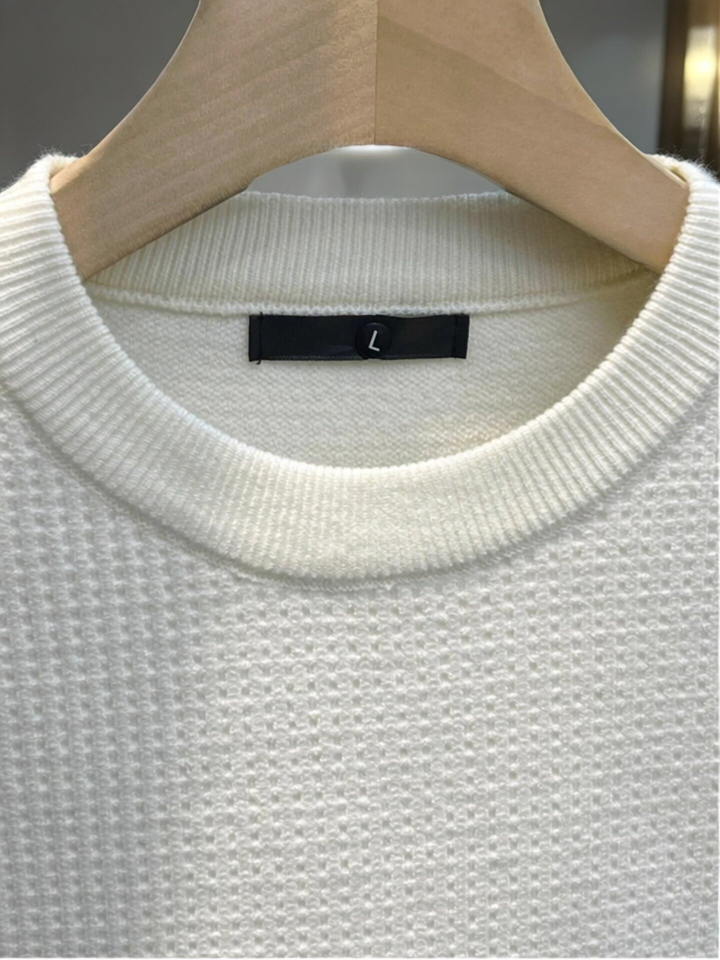 Waffle Knit Sweater