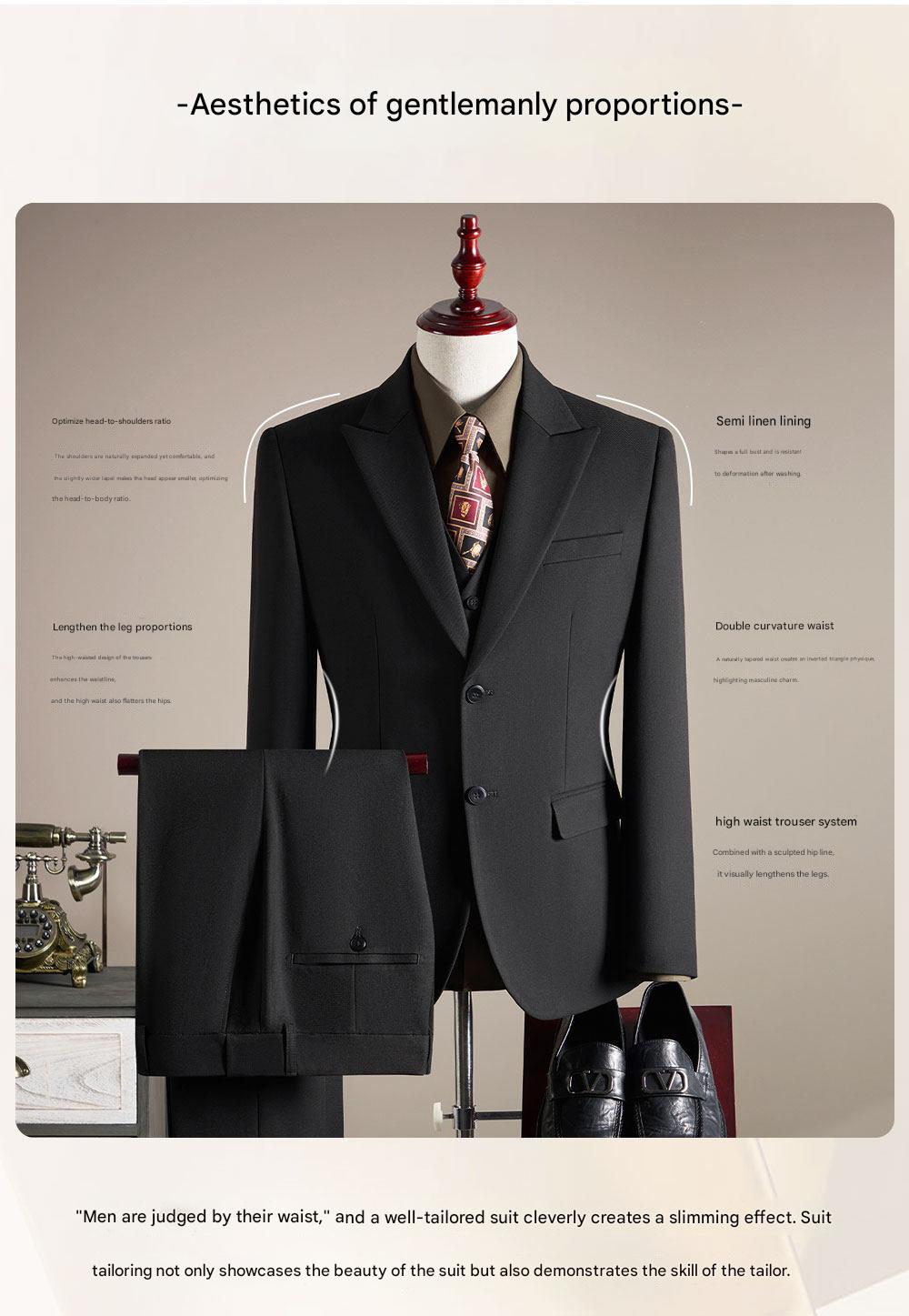 MONSEN Suitory Wool Slim-Fit Suit product image