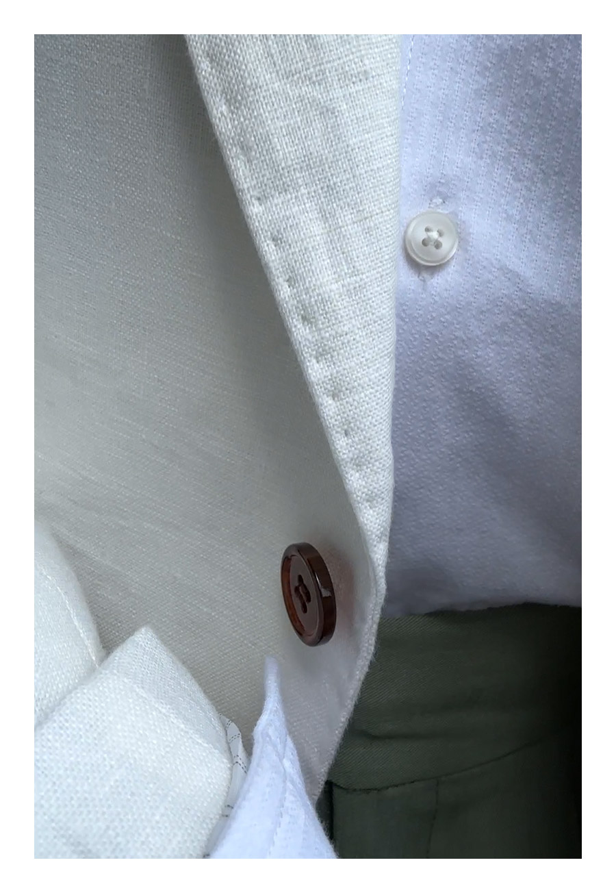 MONSEN Suitory SB, Slim 100% Linen Blazer product image