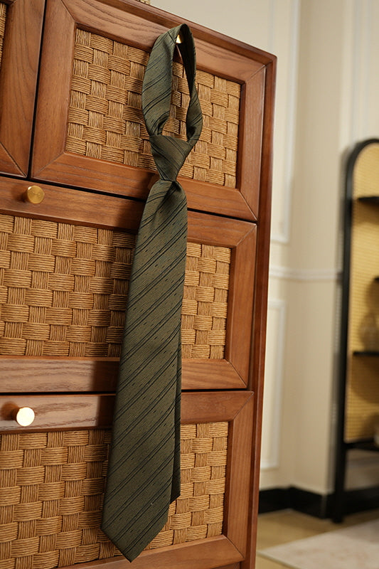 MONSEN Suitory Italian-Style Stripe Tie in Performance Blend product image