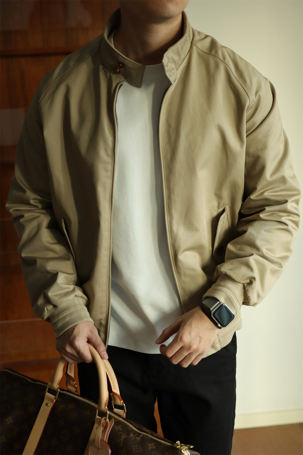 MONSEN Suitory Classic Harrington Outerwear Jacket in Cotton product image