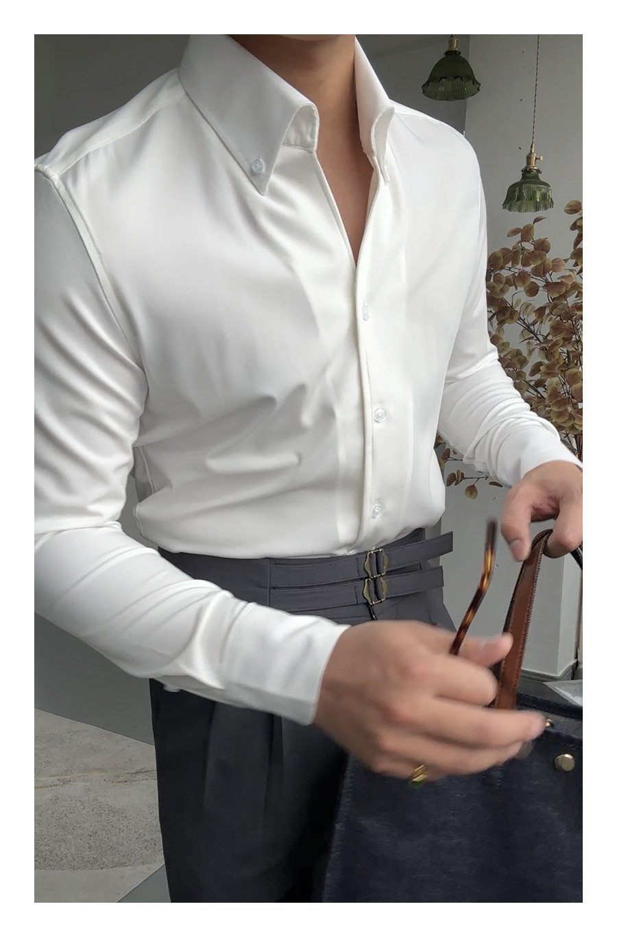 MONSEN Suitory Slim, Easy-Care Shirt in Performance Blend product image