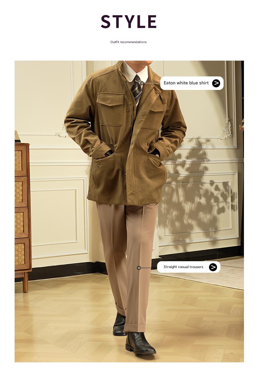 Corduroy Field Jacket | M65-Inspired