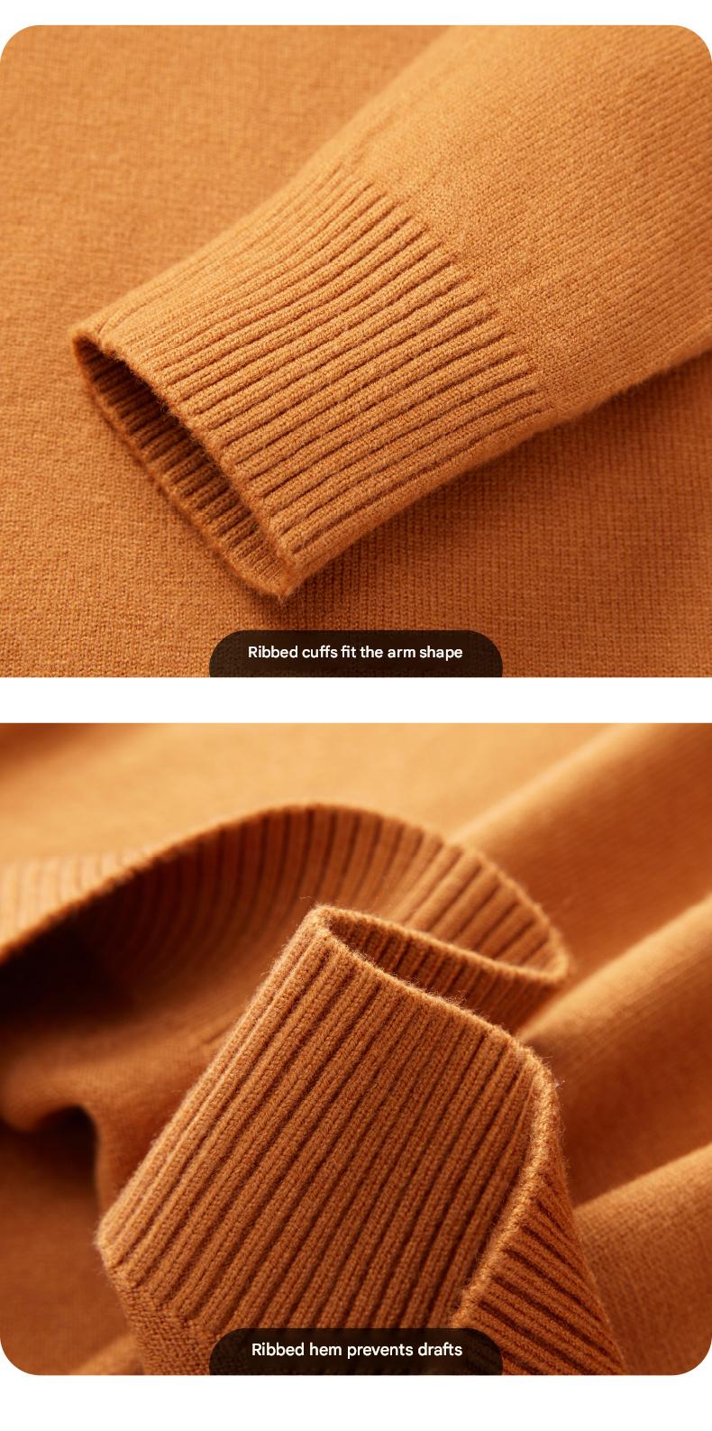 Slim Clean turtleneck sweater