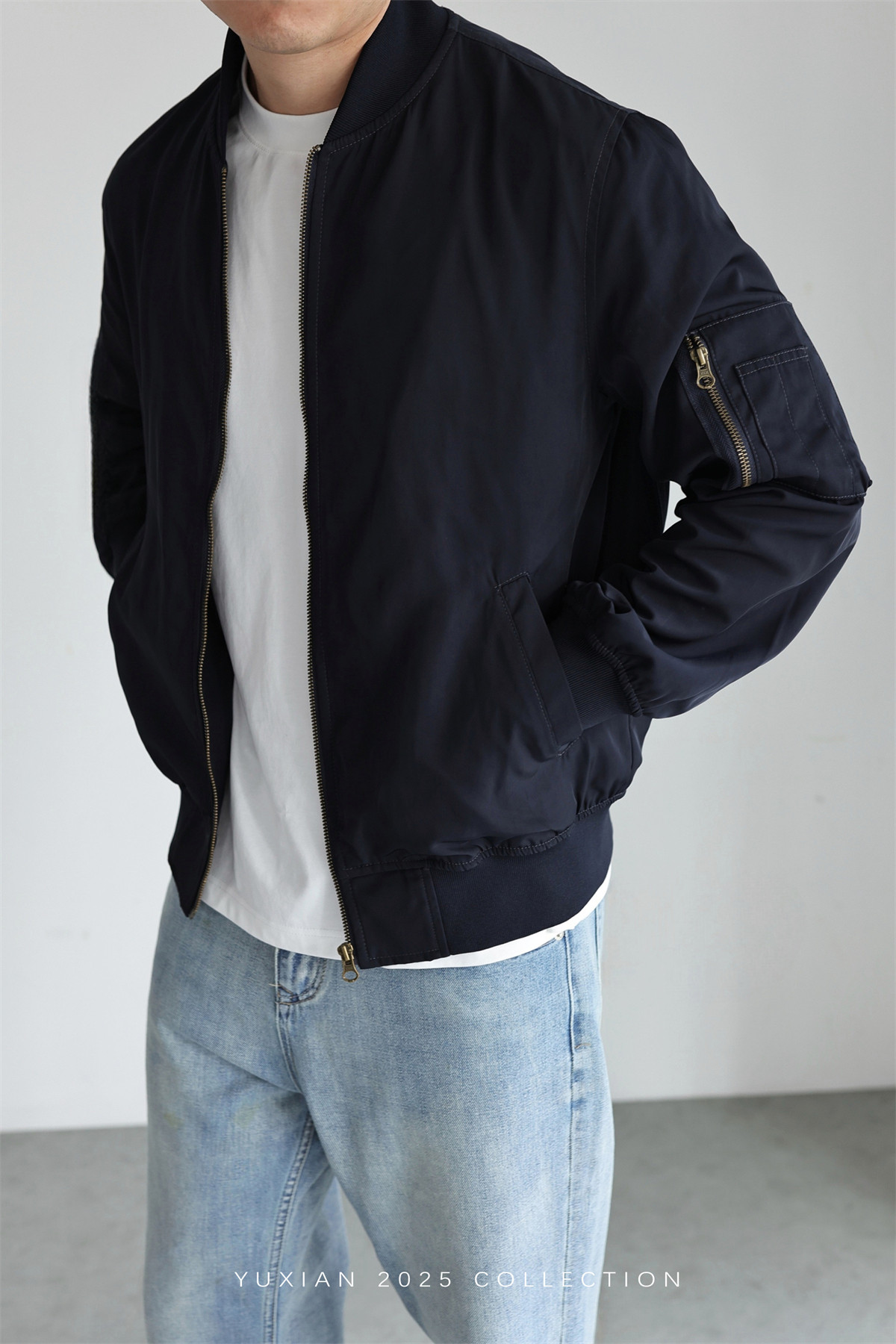 MONSEN Suitory Lightweight MA-1 Flight Jacket in Performance Blend product image