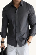 MONSEN Suitory Non-Iron Quick-Dry Shirt in Performance Blend front view