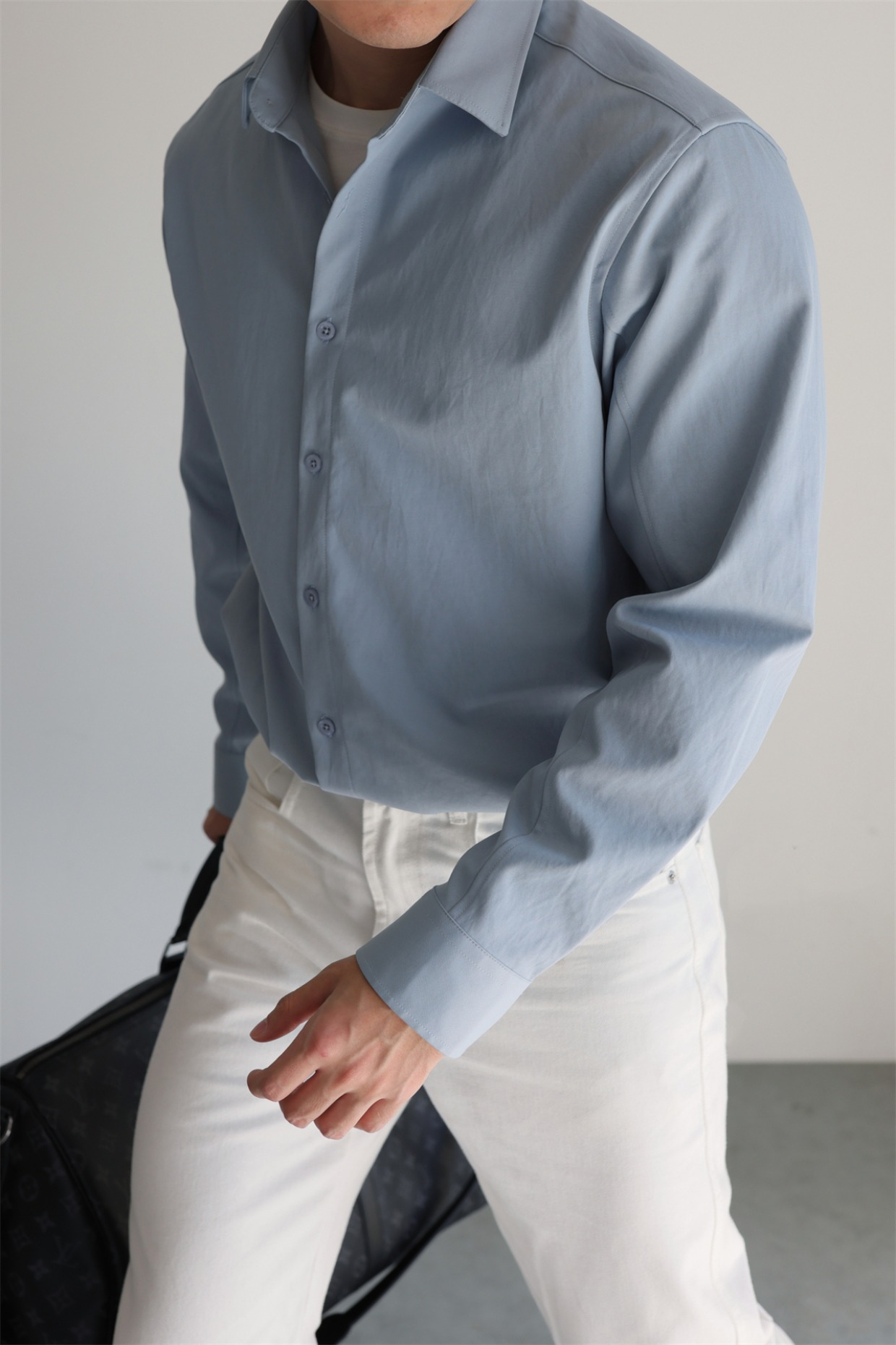 Easy-Care Cotton-Feel Shirt