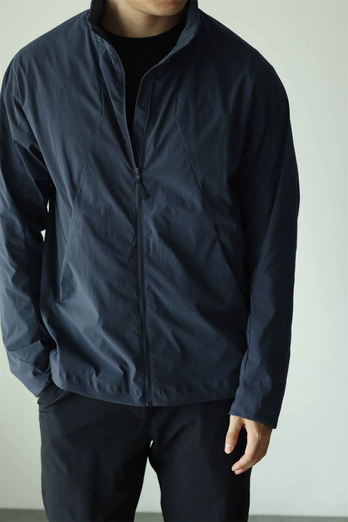 MONSEN Suitory Lightweight Windproof Twill Stand-Collar Jacket product image