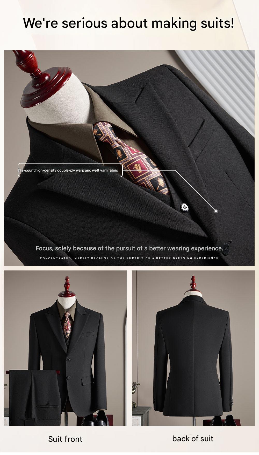 MONSEN Suitory Wool Slim-Fit Suit product image