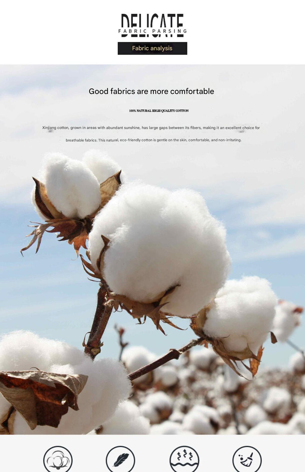 MONSEN Suitory 100% Cotton Single-Breasted Blazer product image