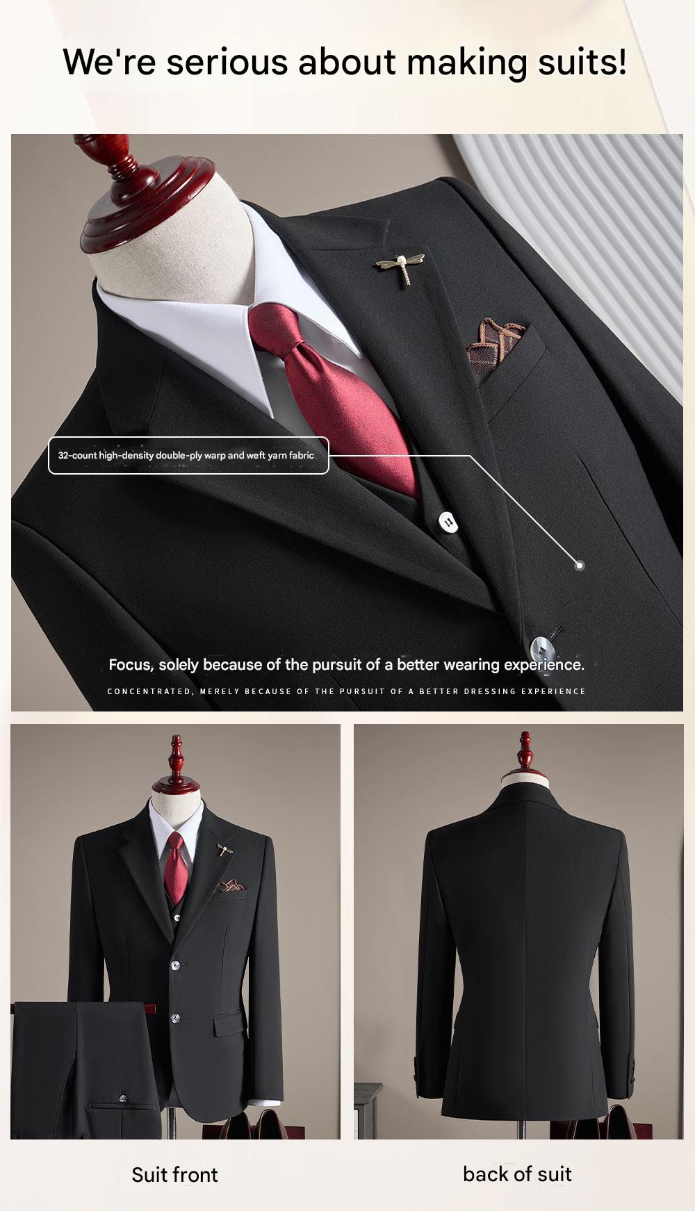 MONSEN Suitory Premium Slim-Fit Suit Set in Performance Blend product image