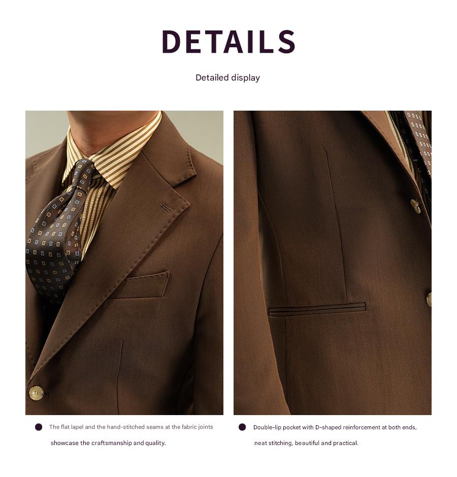 MONSEN Suitory Neapolitan Wrinkle-Resistant Suit in Performance Blend product image