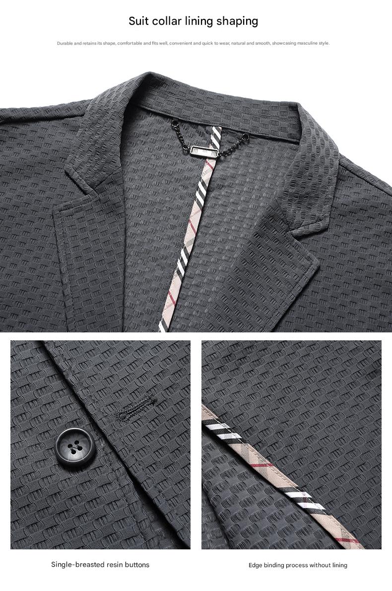 Summer Seersucker Stretch Blazer