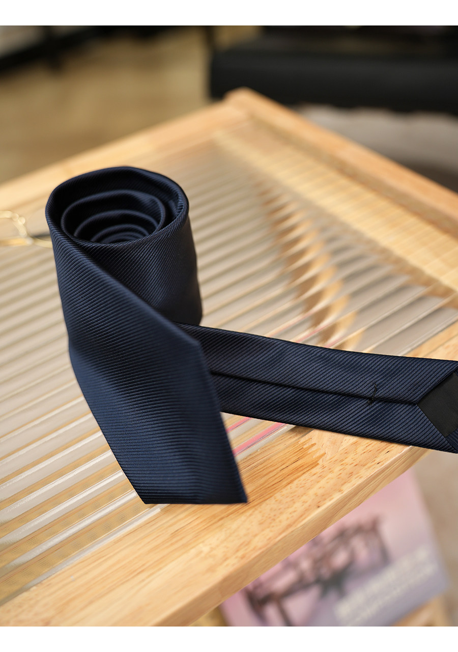 MONSEN Suitory Solid Twill Necktie product image