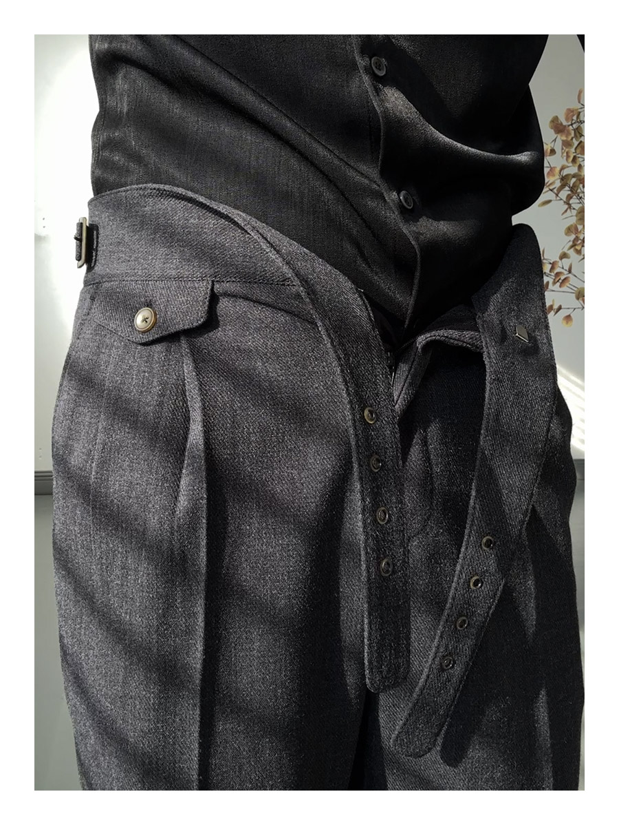 High-Waist Trousers