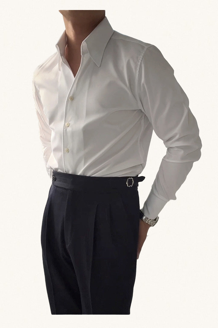 MONSEN Suitory Non-Ironing Bamboo-Blend Shirt in Bamboo Blend product image