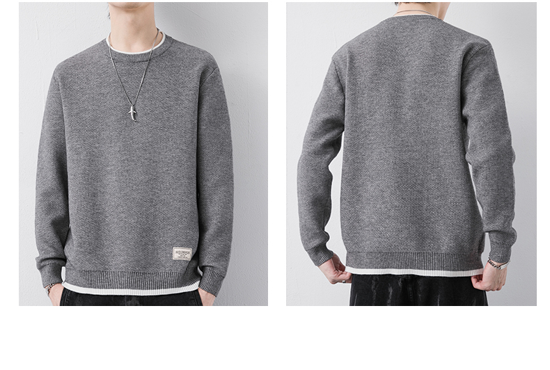 Lightweight Wool Crewneck Sweater