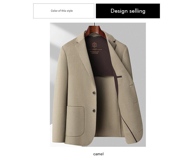 100% Wool Double-Faced Coat