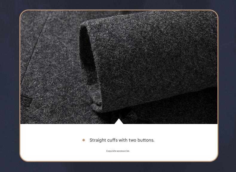Wool Blend Single Blazer
